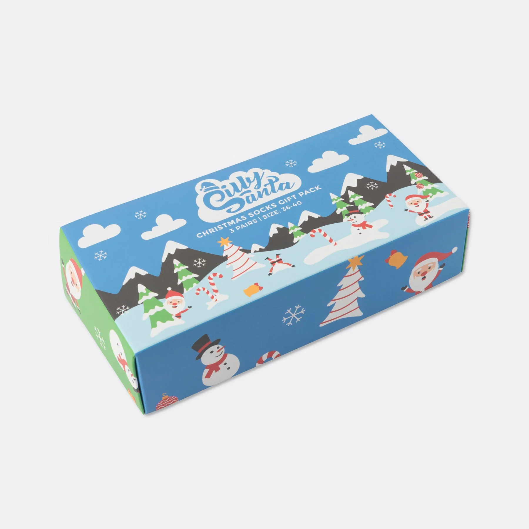 Christmas Socks Gift Box (3-pack) - Image 10