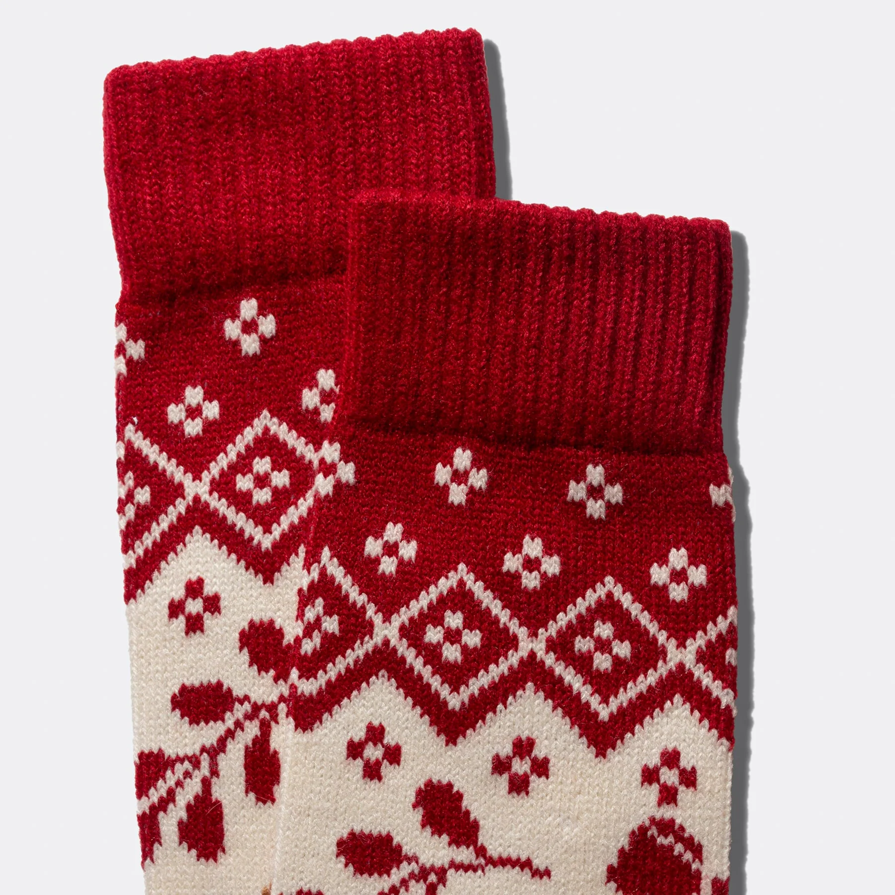 Gingerbread Christmas Knitted Socks - Image 4