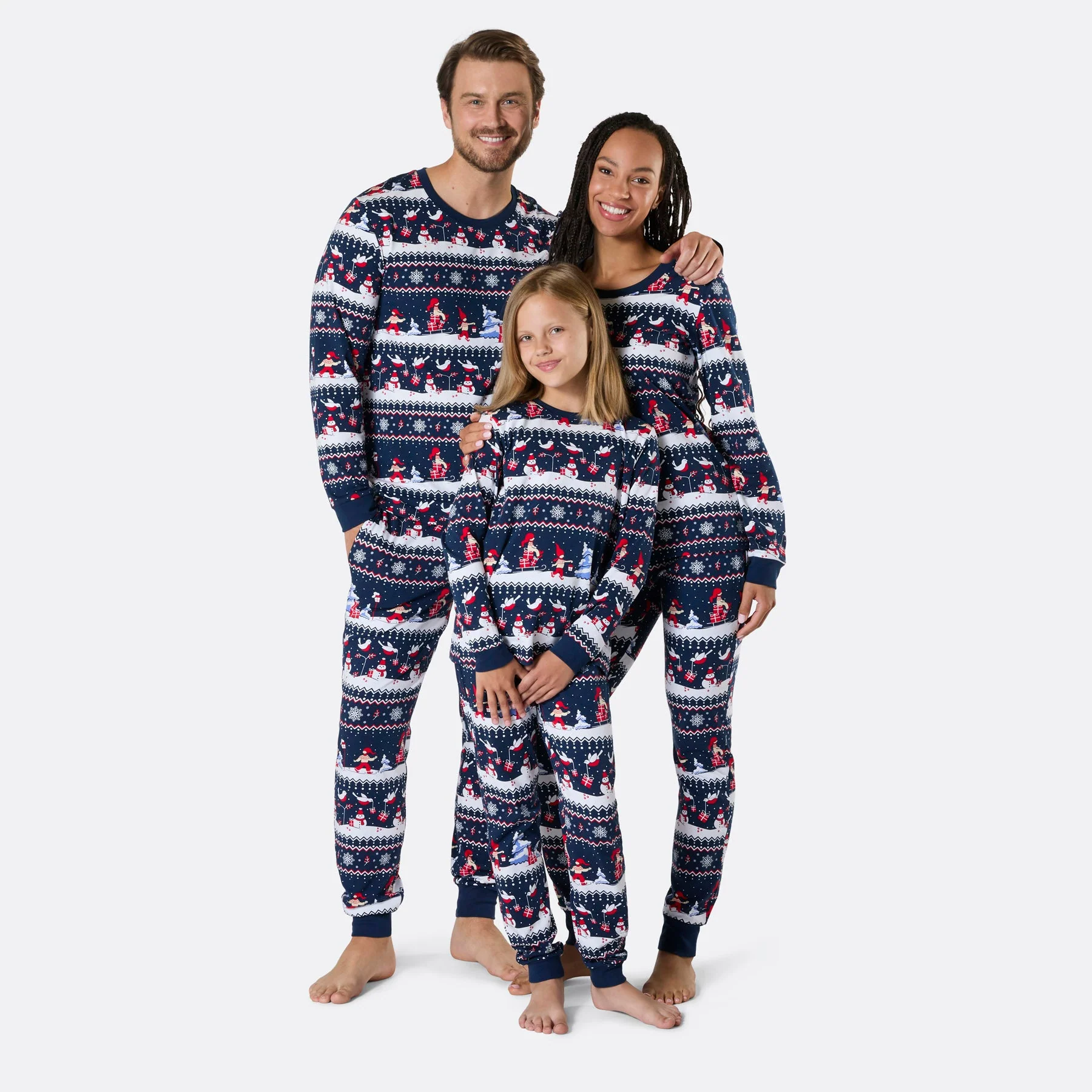 Men's Christmas Scenery Christmas Pyjamas - Image 2