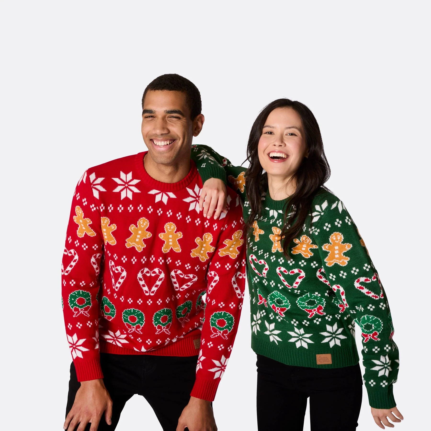 Men's Family Red Christmas Sweater - Image 6