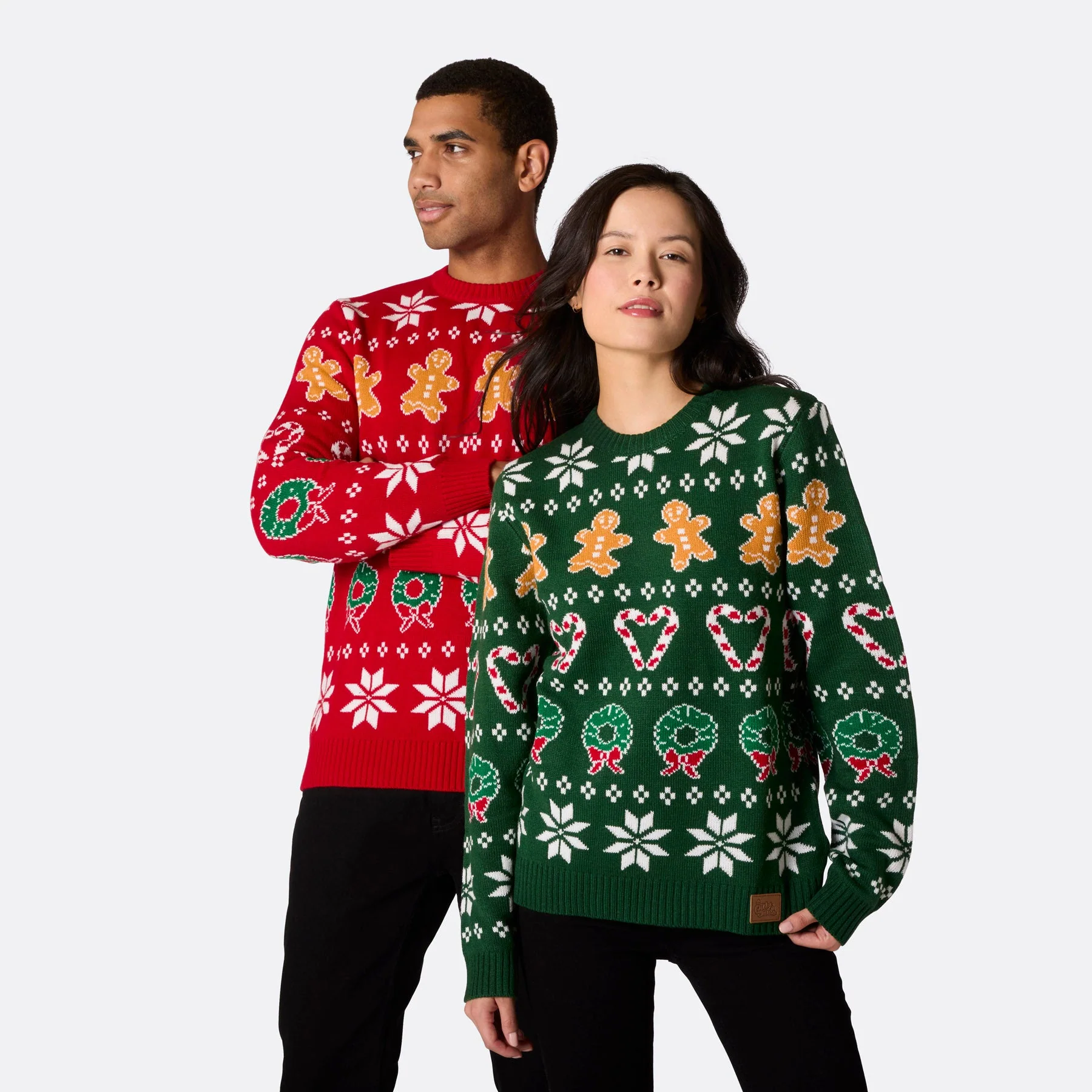 Men's Family Red Christmas Sweater - Image 7
