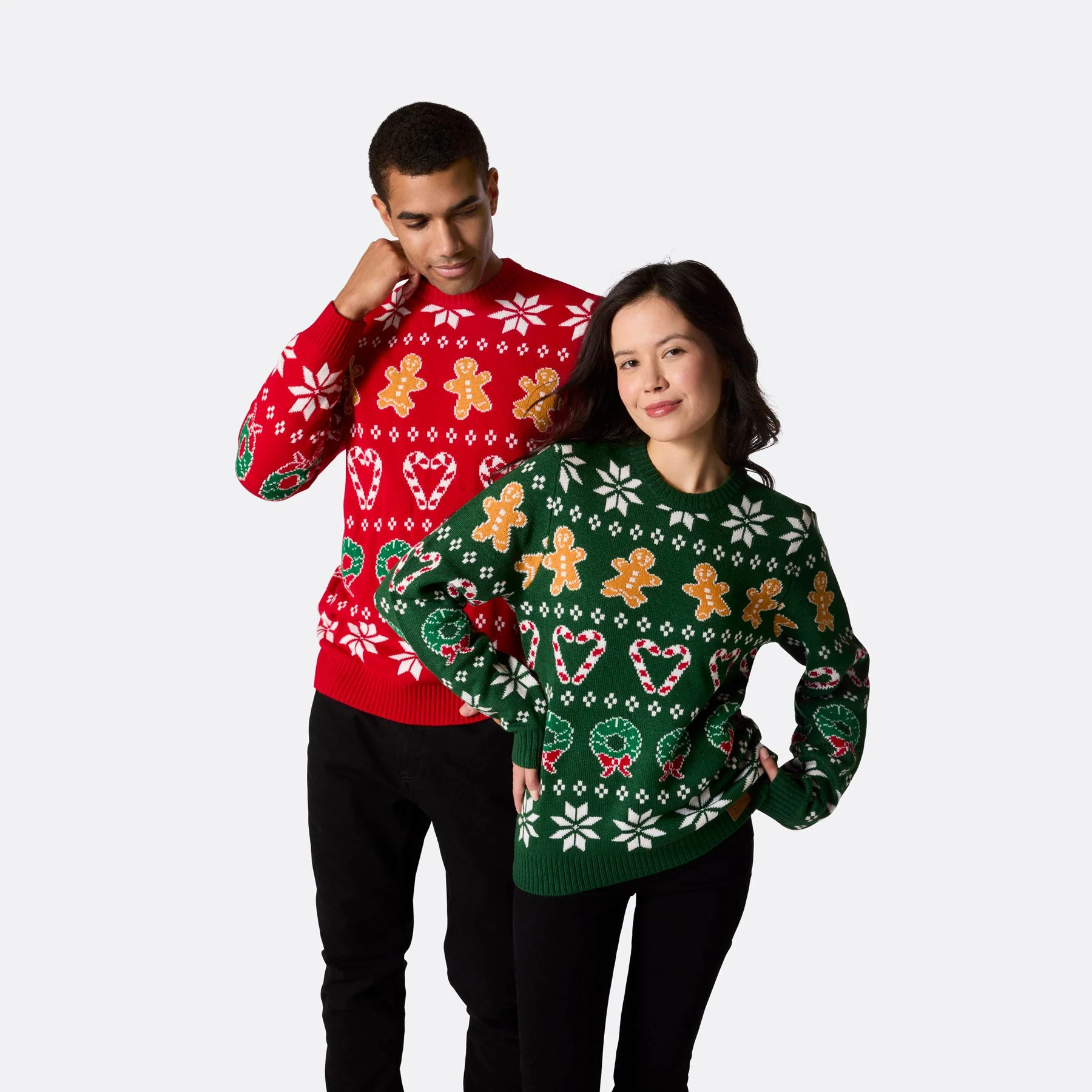 Men's Family Red Christmas Sweater - Image 8