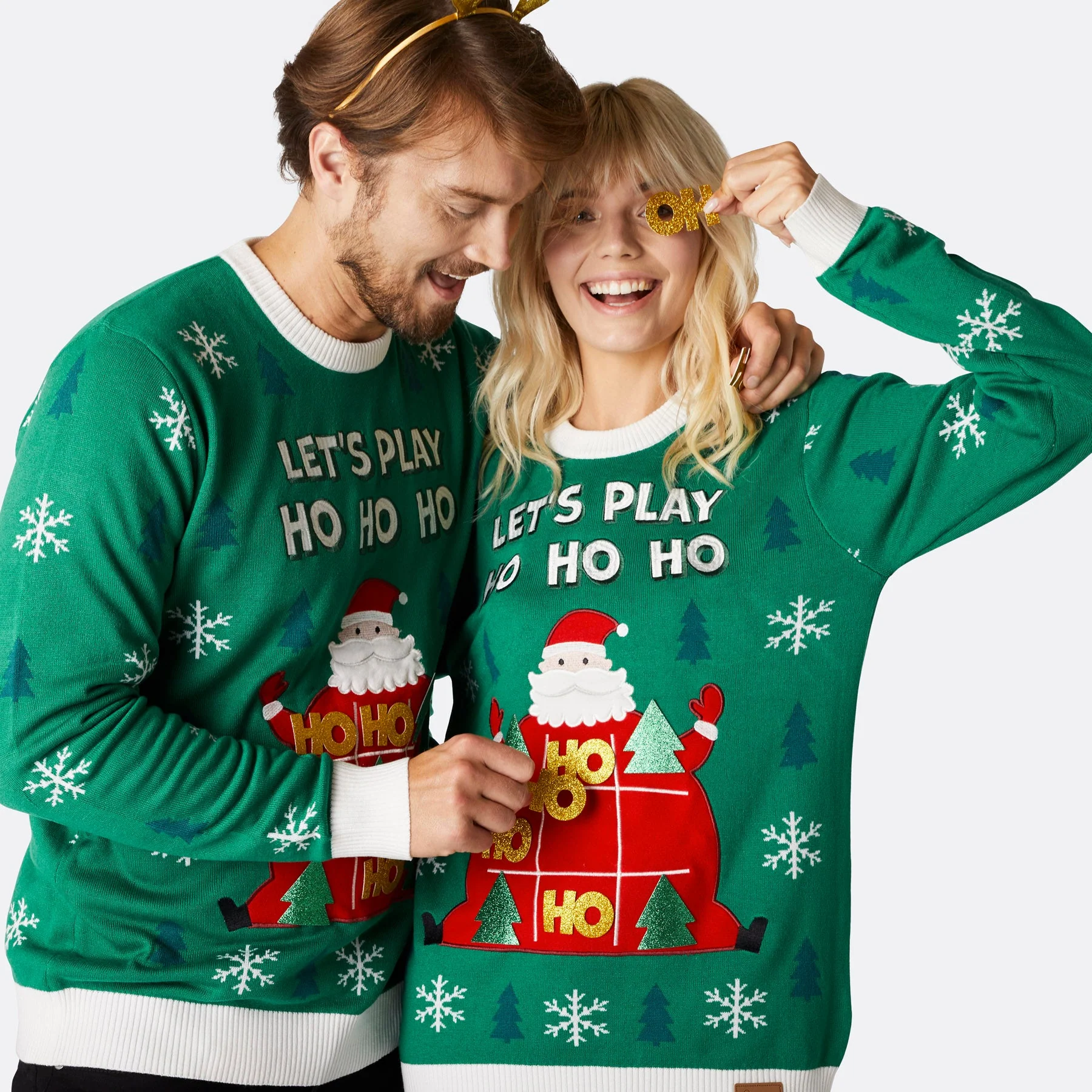 Men's Ho Ho Ho Christmas Sweater - Image 4
