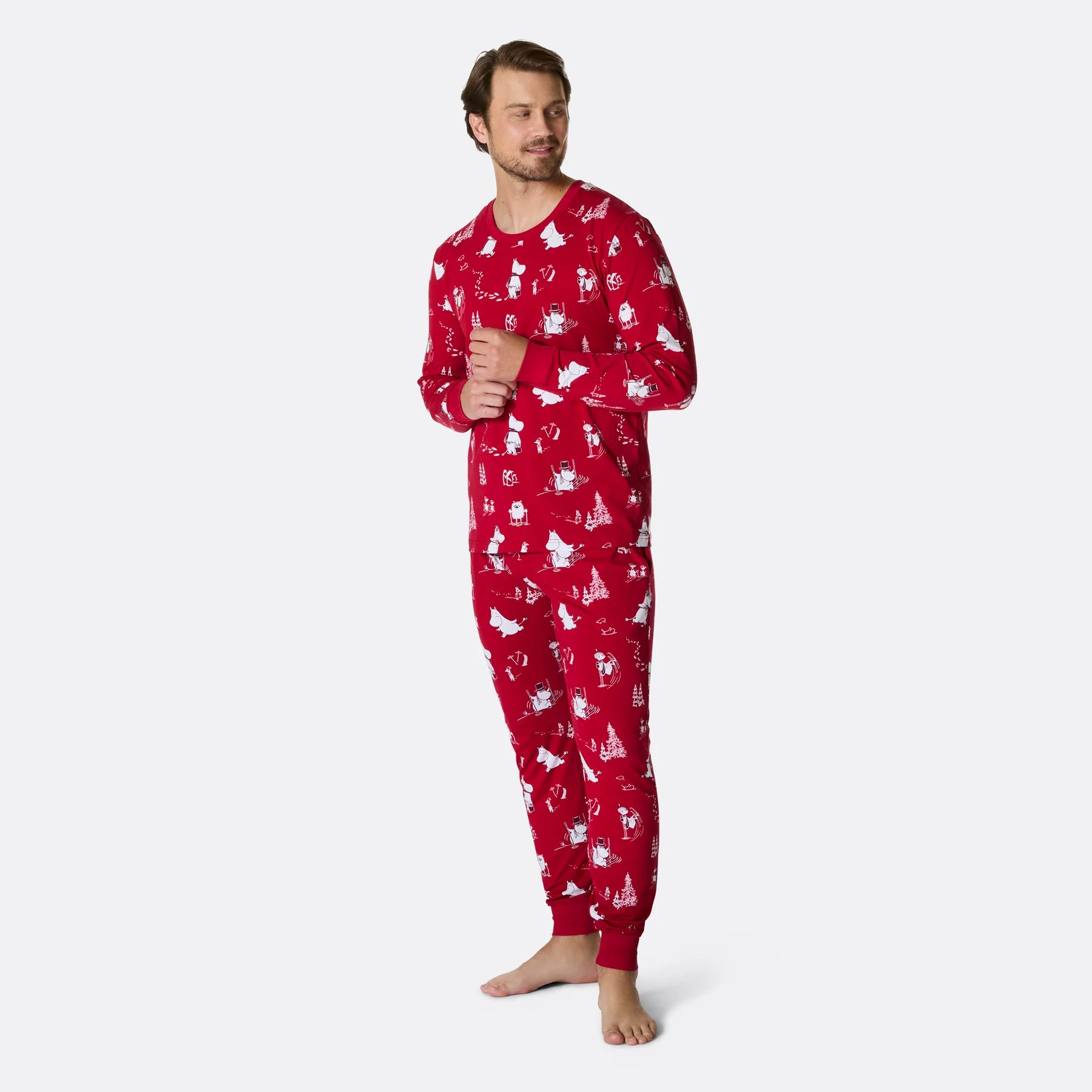 Men's Moomin Christmas Pyjamas - Image 3