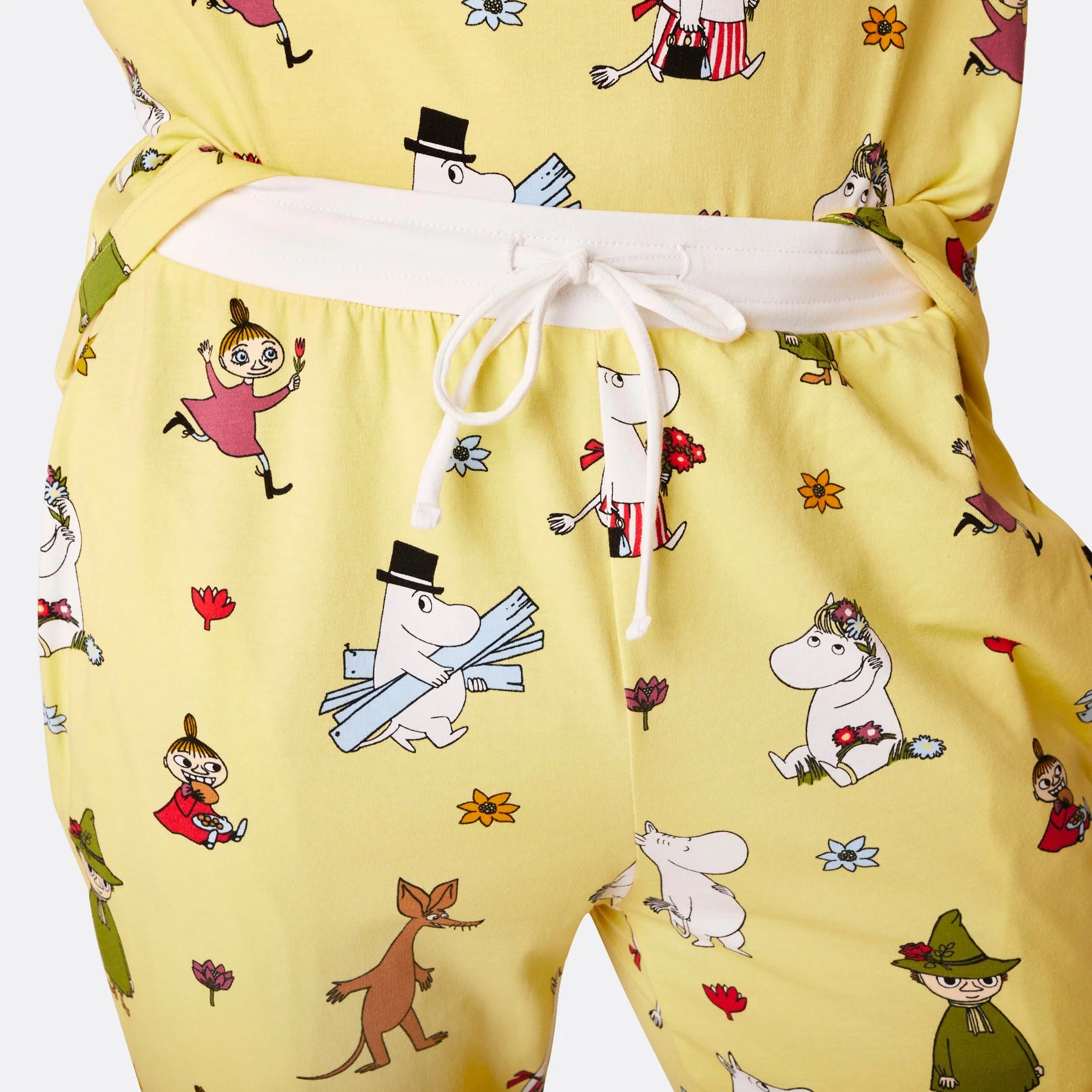 Men's Yellow Moomin Pyjamas - Image 5