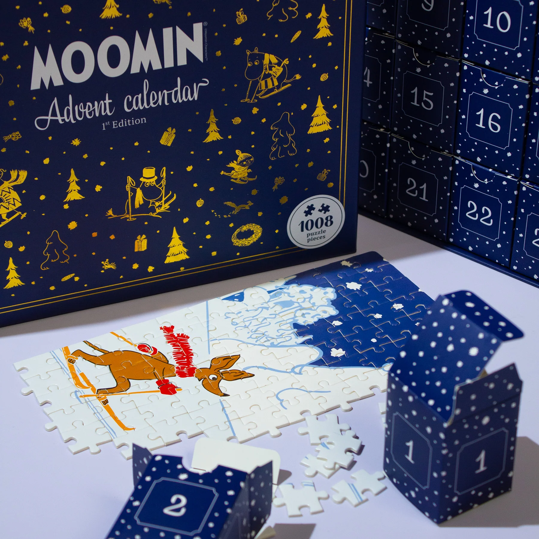 Moomin Puzzle Advent Calendar - 1st Edition - Image 2