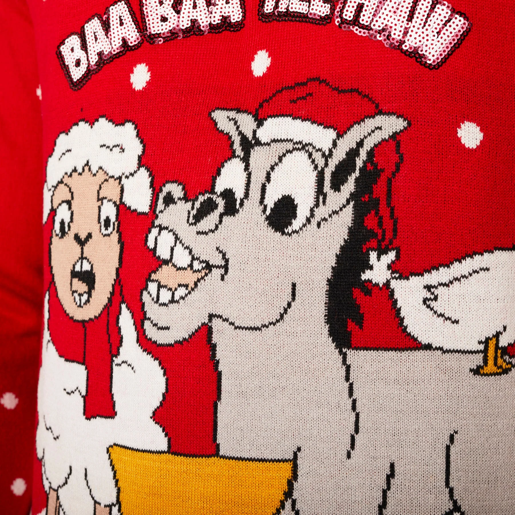 Women's Baa Baa Christmas Sweater - Image 4