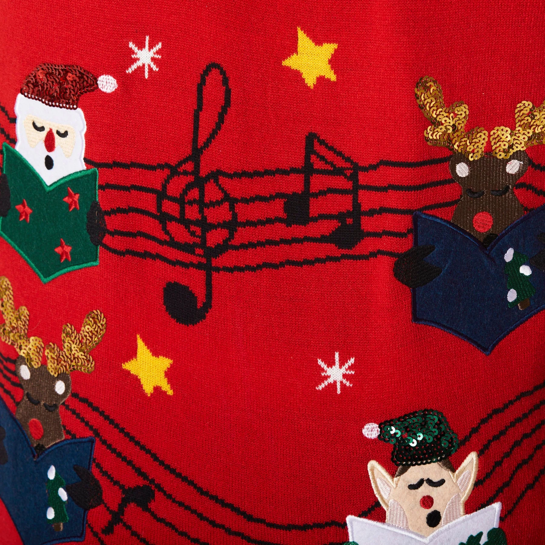 Women's Fa-la-la Christmas Waistcoast - Image 6