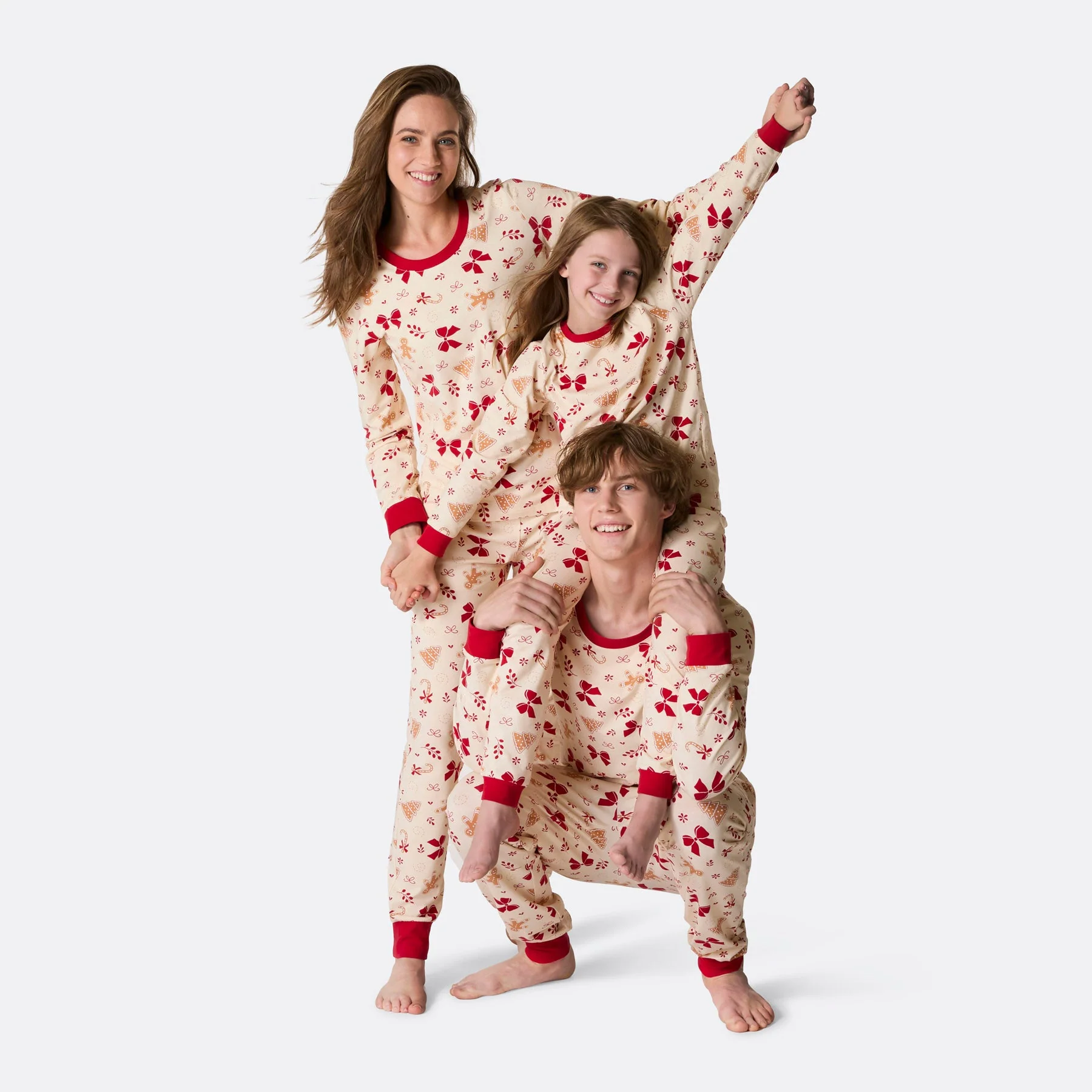 Women's Gingerbread Christmas Pyjamas - Image 2
