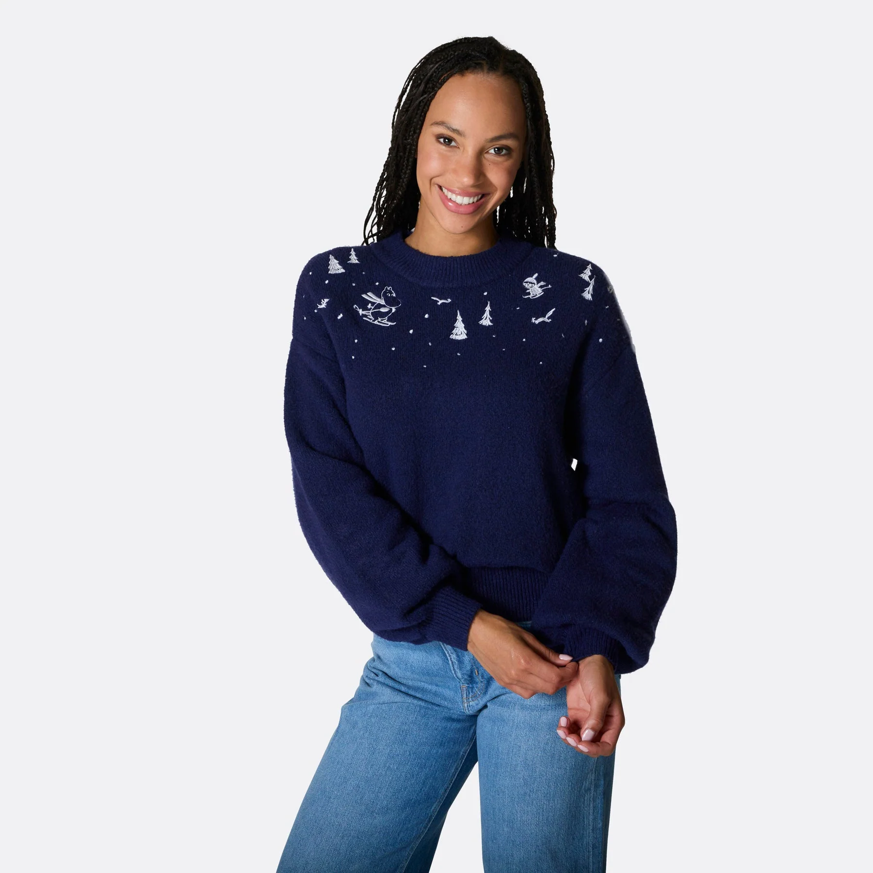 Women's Mummi Oversized Christmas Sweater - Image 2