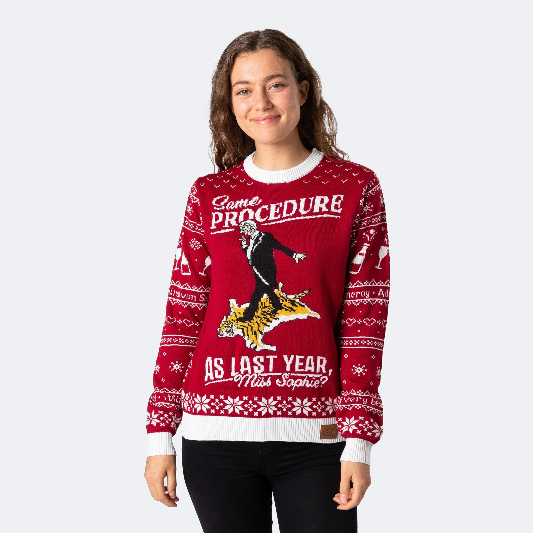 Women's The 90th Birthday Red Christmas Sweater