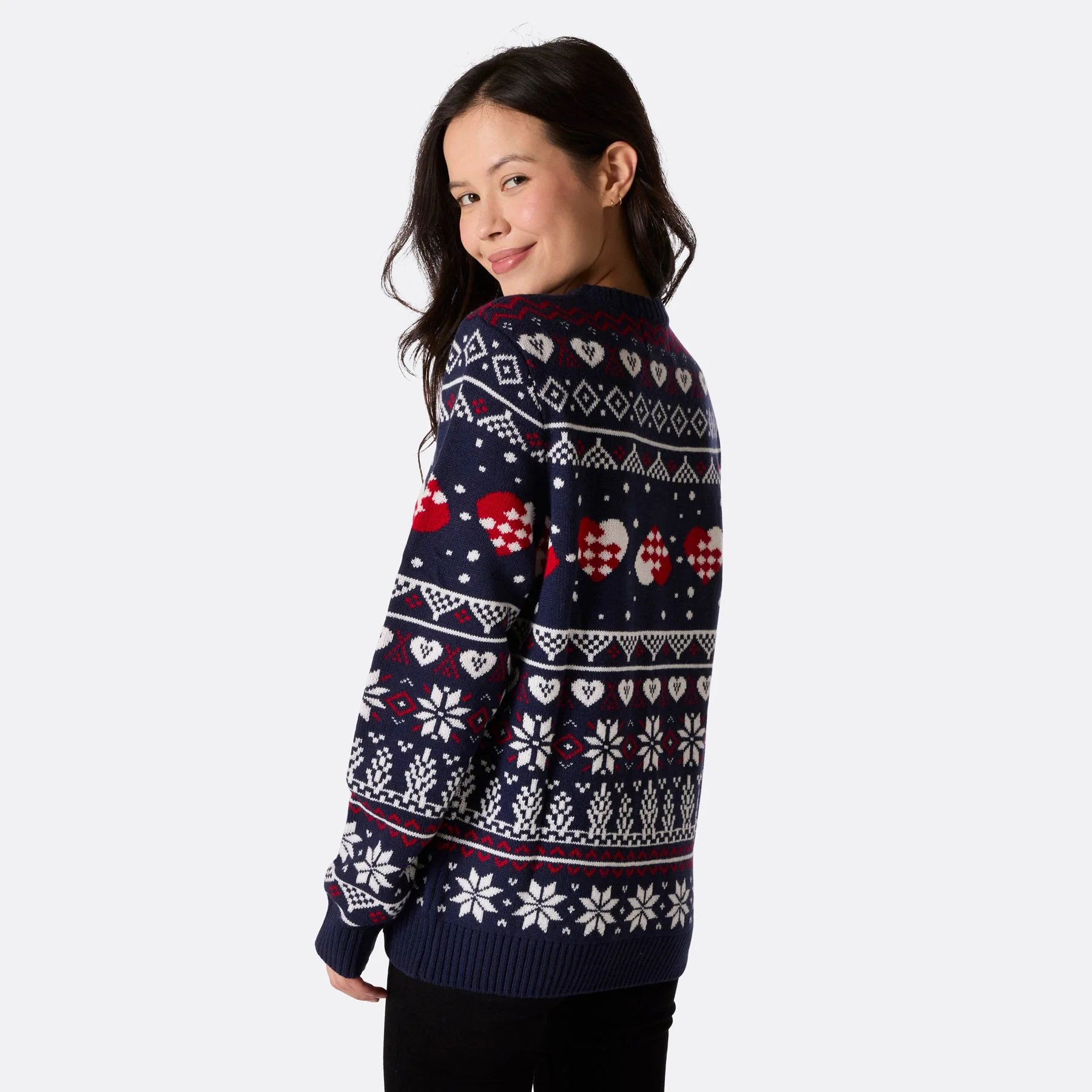 Women's Snowman Christmas Sweater - Image 2